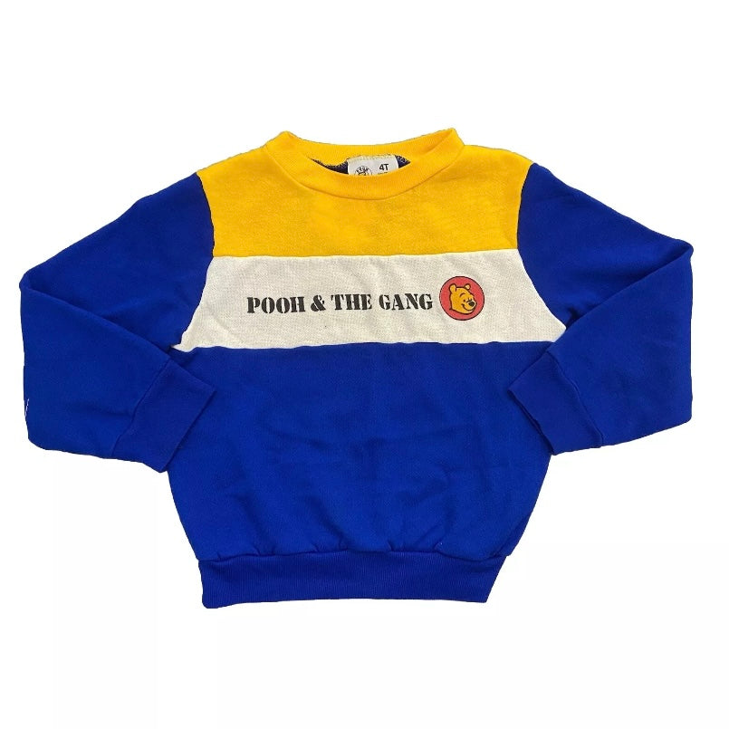 Pooh and Friends Winnie The Pooh Vintage Toddler Size 4T Sweat Suit Made In USA