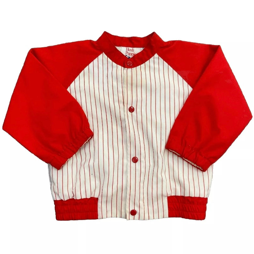 Hush Puppies Boyswear Vintage Baby 6-9 Mo. Baseball 2 Pc. Set Romper And Jacket