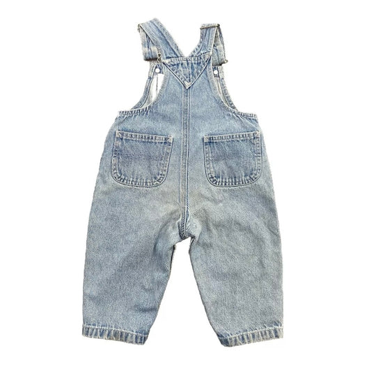 Little Arizona Jean Co. Baby Girls Denim Overall Size 12 Months