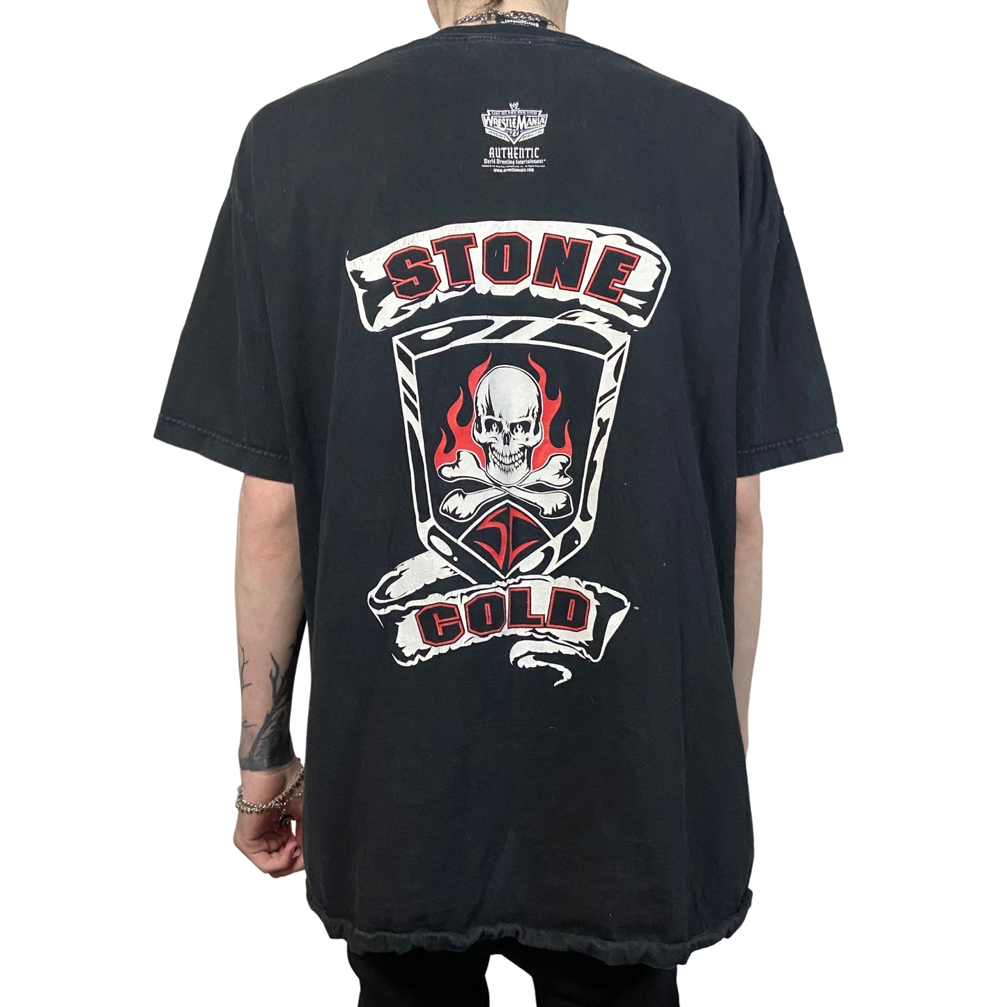 2002 STONE COLD STEVE AUSTIN WHOOPIN ASS VINTAGE T-SHIRT SIZE XL