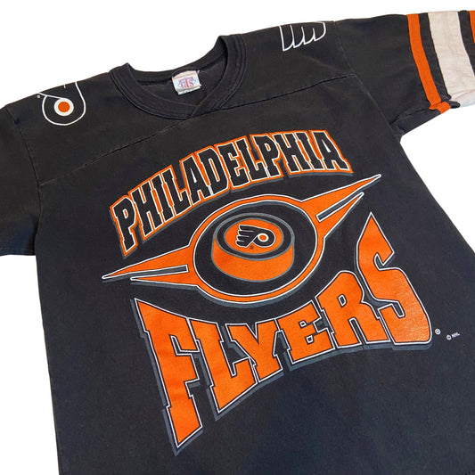 PHILADELPHIA FLYERS NHL HOCKEY VINTAGE YOUTH T-SHIRT SIZE 10-12 MEDIUM