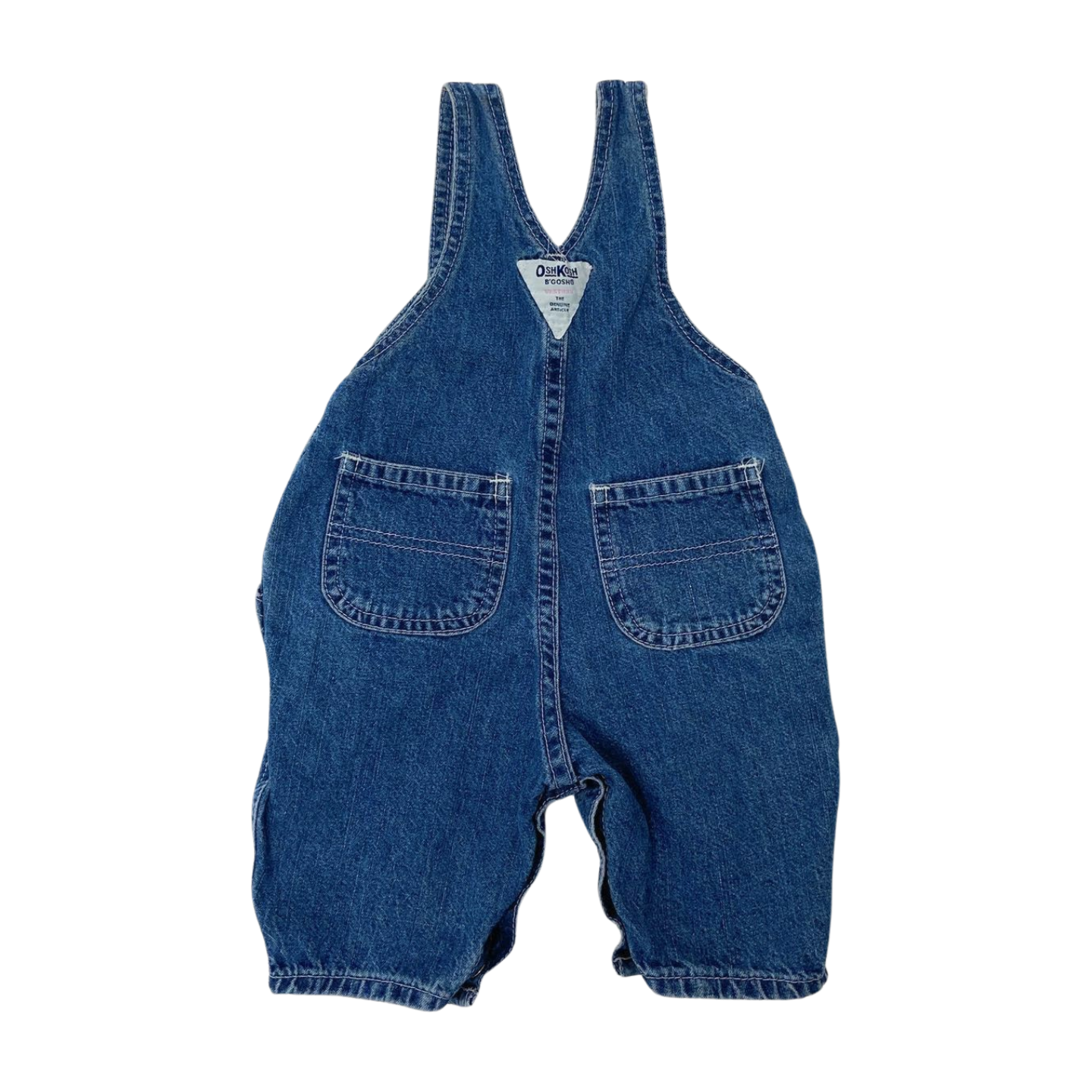 OSHKOSH VINTAGE DENIM OVERALLS BABY SIZE SMALL