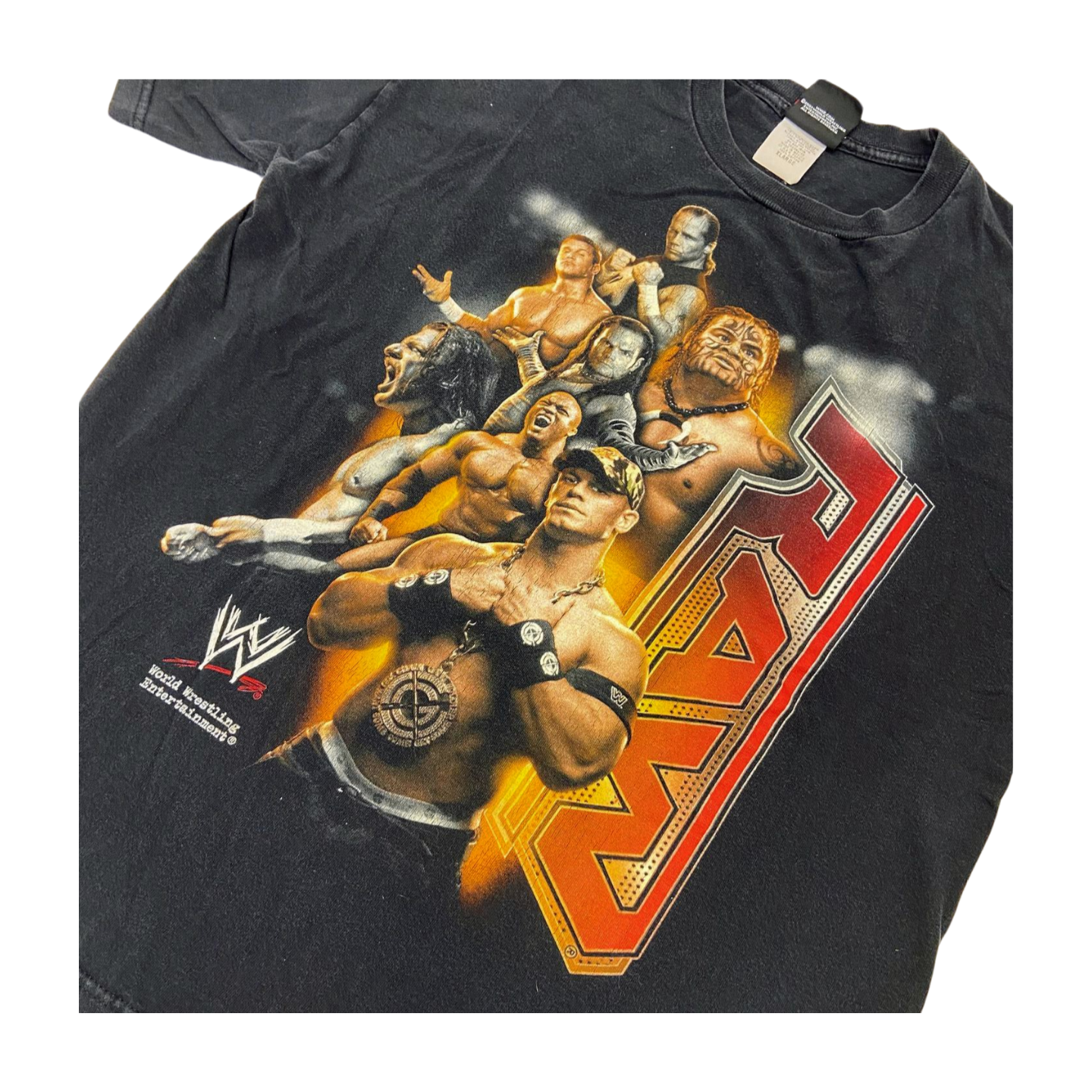 WWE RAW JOHN CENA T-SHIRT BOYS YOUTH XL