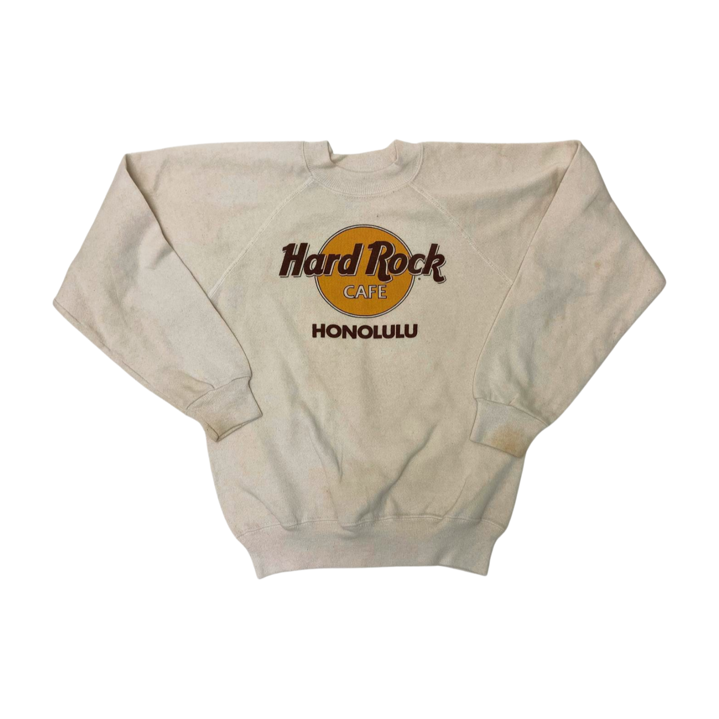 HARD ROCK HONOLULU VINTAGE CREWNECK SWEATSHIRT YOUTH SIZE MEDIUM (10-12)