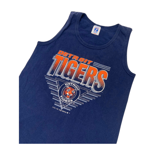 DETROIT TIGERS VINTAGE LOGO 7 TANK TOP YOUTH SIZE MEDIUM 10-12