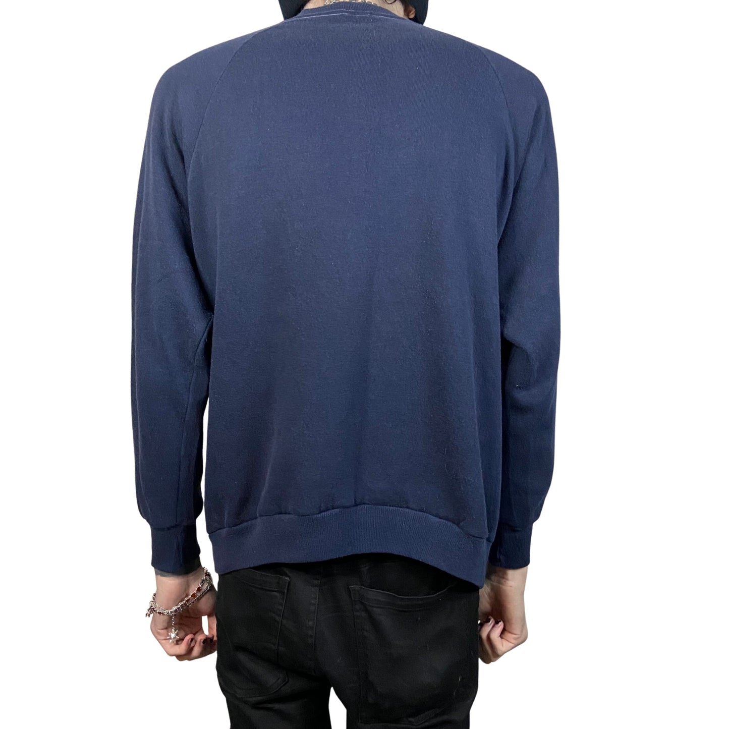 Dickies Vintage Navy Blue Made In USA Crewneck Sweatshirt