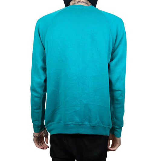 Sweats Appeal Tultex 80's Vintage Teal Size Large Crewneck Sweatshirt