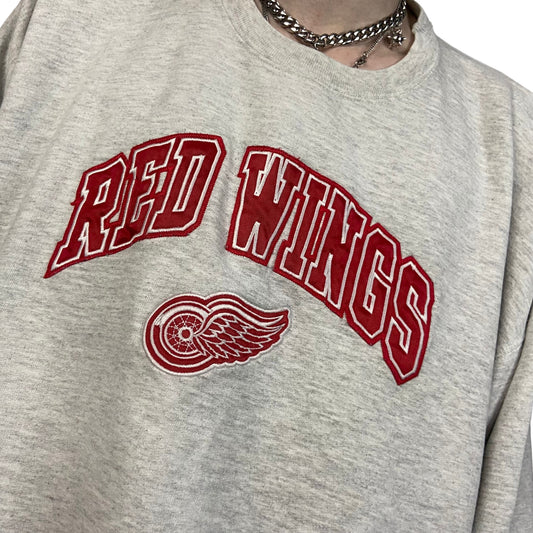 DETROIT RED WINGS NHL VINTAGE SIZE LARGE CREWNECK SWEATSHIRT