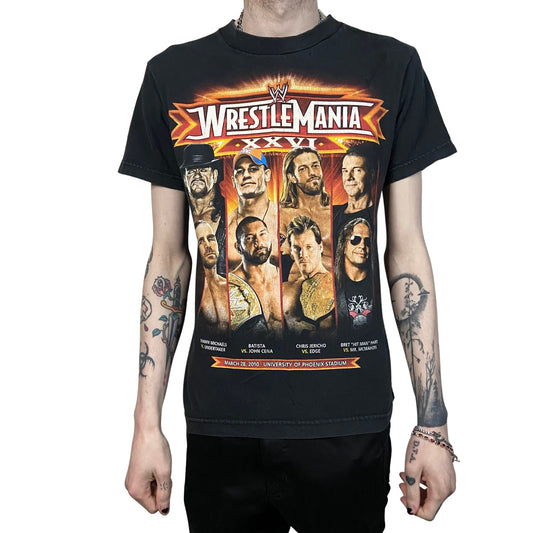 WRESTLEMANIA 2010 PHOENIX STADIUM GRAPHIC PRINT T-SHIRT SIZE SMALL