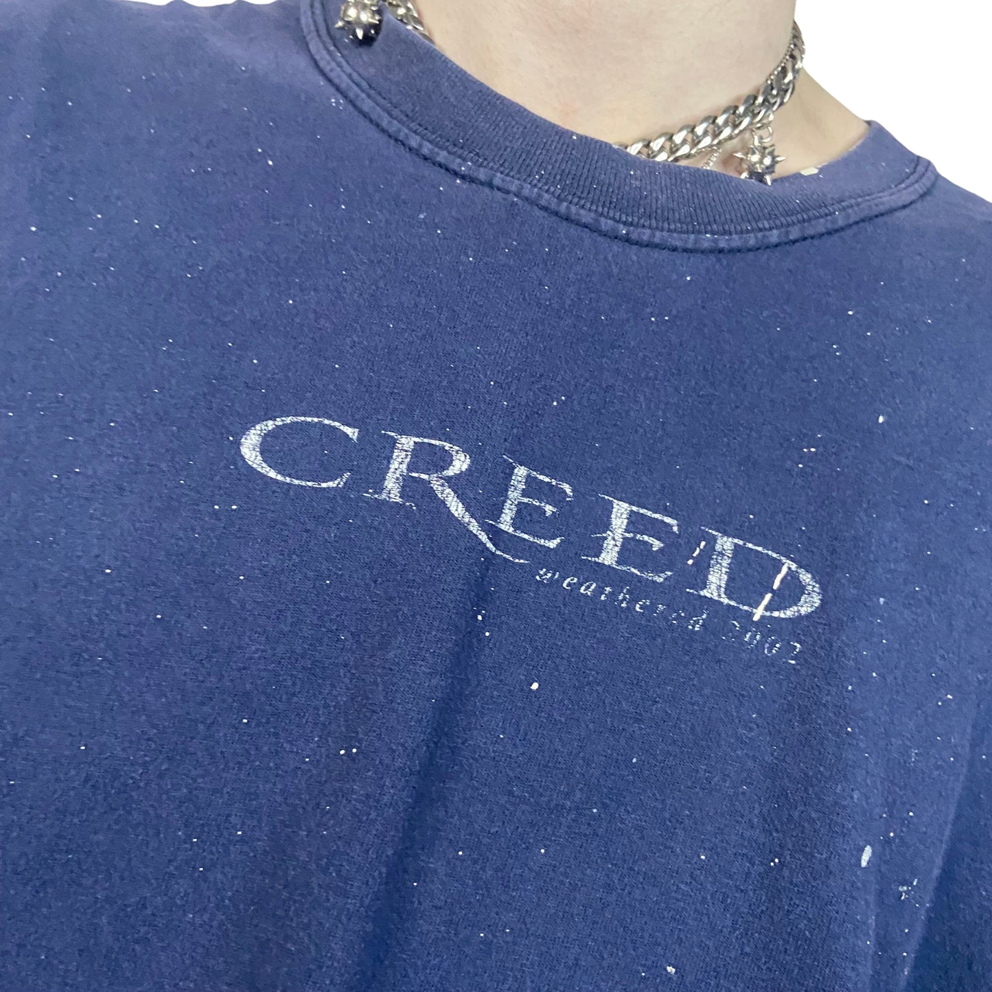 CREED WEATHERED 2002 VINTAGE Y2K SIZE XL BAND ROCK T-SHIRT