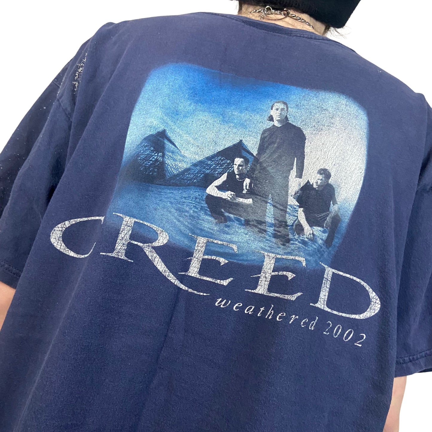 CREED WEATHERED 2002 VINTAGE Y2K SIZE XL BAND ROCK T-SHIRT