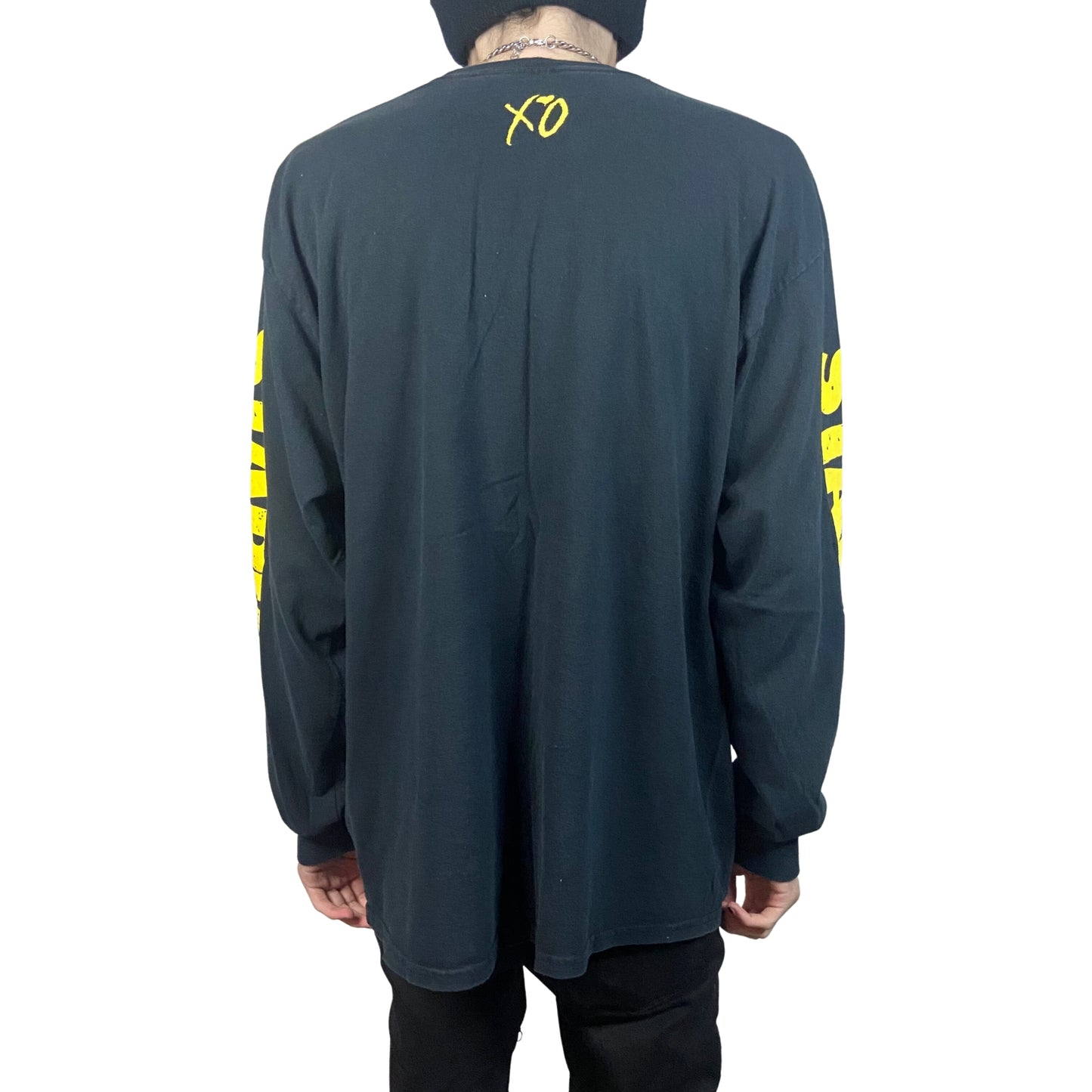 THE WEEKND XO STARBOY LONG SLEEVE SIZE XL GRAPHIC PRINT T-SHIRT