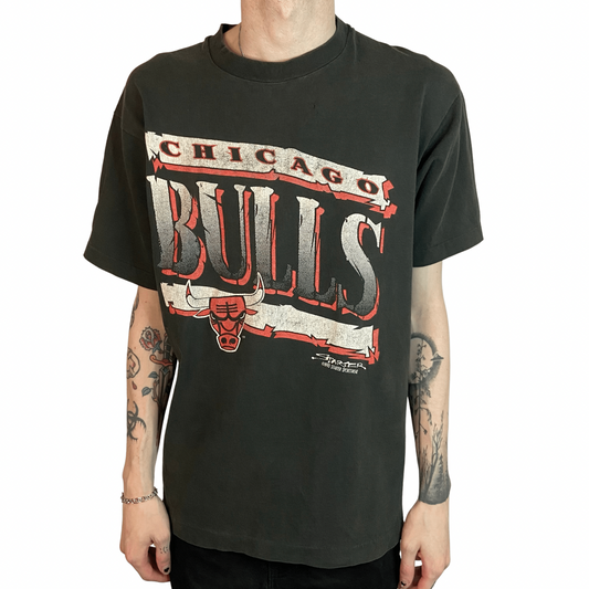 1990 STARTER CHICAGO BULLS SINGLE STITCH SIZE LARGE T-SHIRT