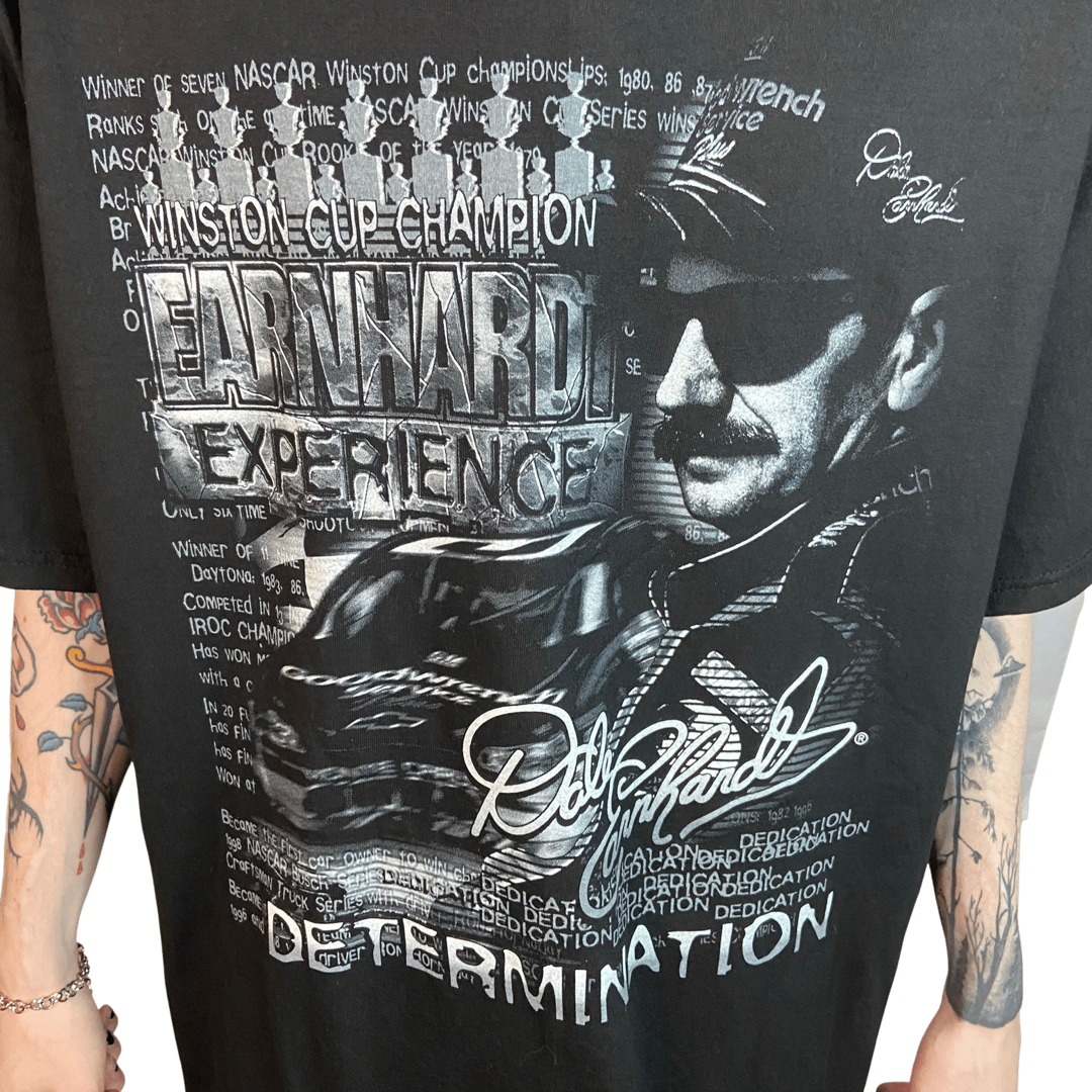 DALE EARNHARDT WINSTON CUP CHAMPION "DETERMINATION" SIZE XL T-SHIRT