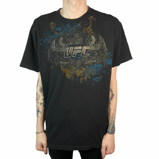 UFC ULTIMATE FIGHTING CHAMPIONSHIP GRAPHIC PRINT SIZE LARGE T-SHIRT