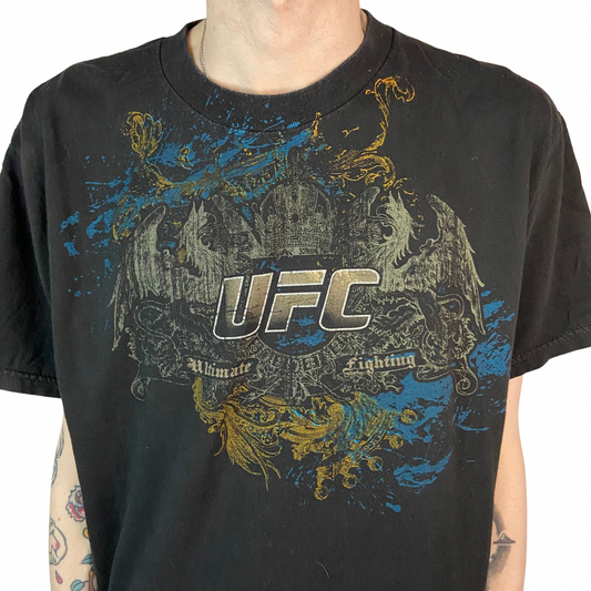 UFC ULTIMATE FIGHTING CHAMPIONSHIP GRAPHIC PRINT SIZE LARGE T-SHIRT