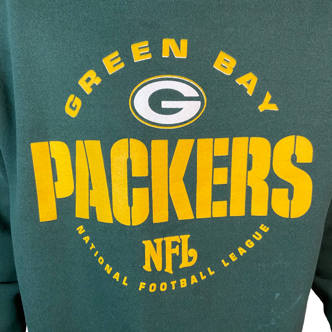 GREENBAY PACKERS NFL VINTAGE SIZE MEDIUM CREWNECK SWEATSHIRT